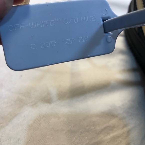 Nike x Off White AF1 Black size 8 US used no Og box - Picture 15 of 16